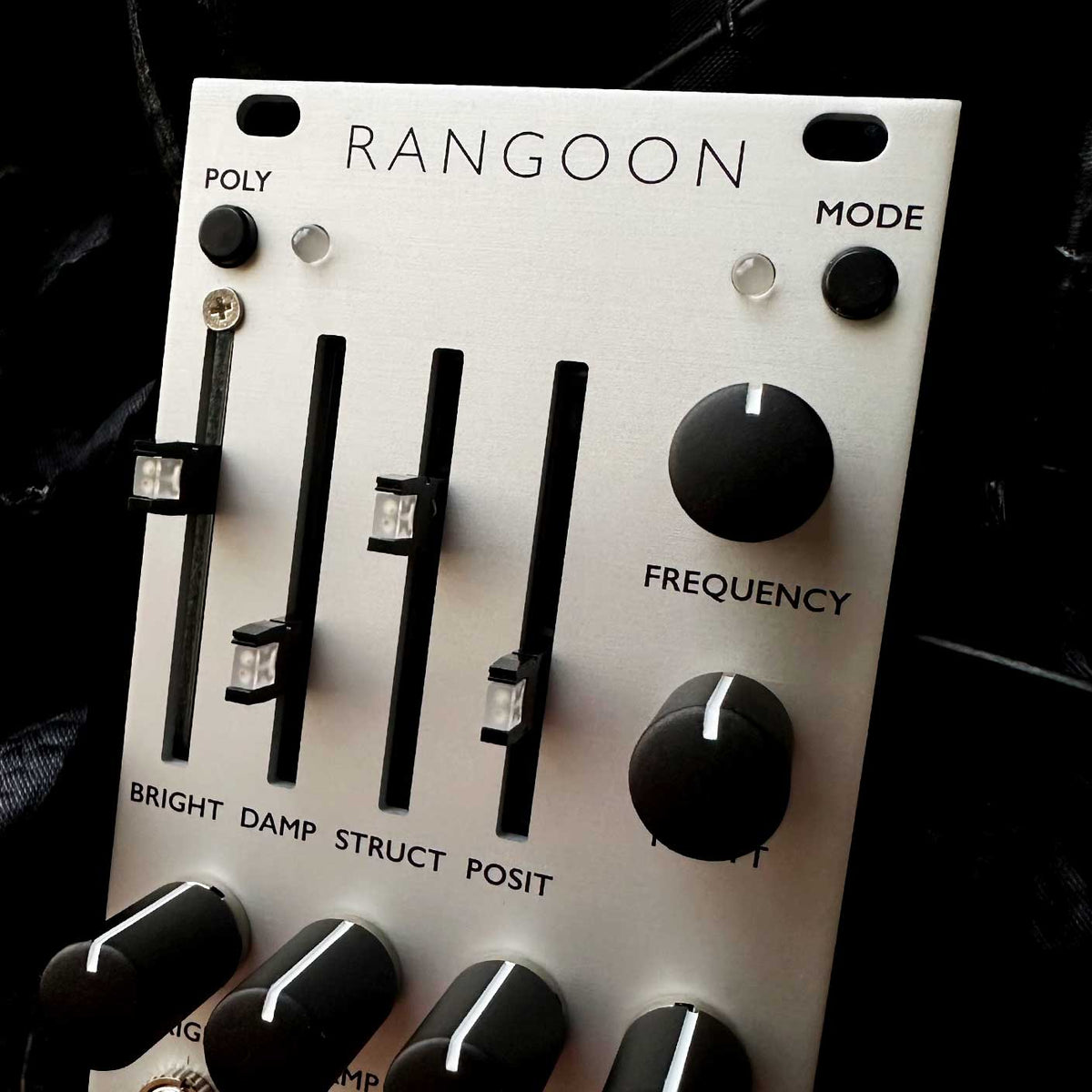 Rangoon - Mutable Rings clone with sliders - silver aluminum