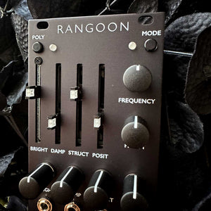 Rangoon - Mutable Rings clone with sliders - Matte Black Aluminum