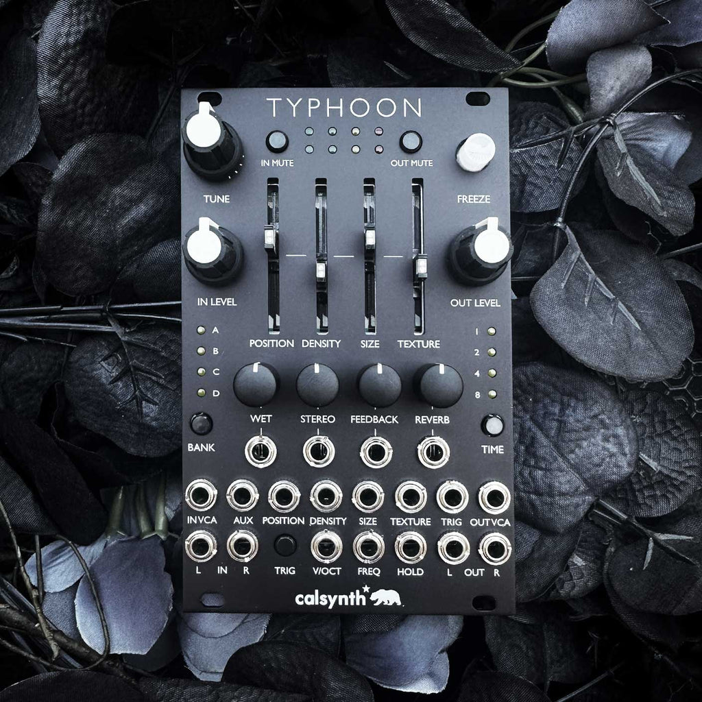 Typhoon (Expanded Mutable Clouds with sliders) Matte Black Aluminum - Rogan edition