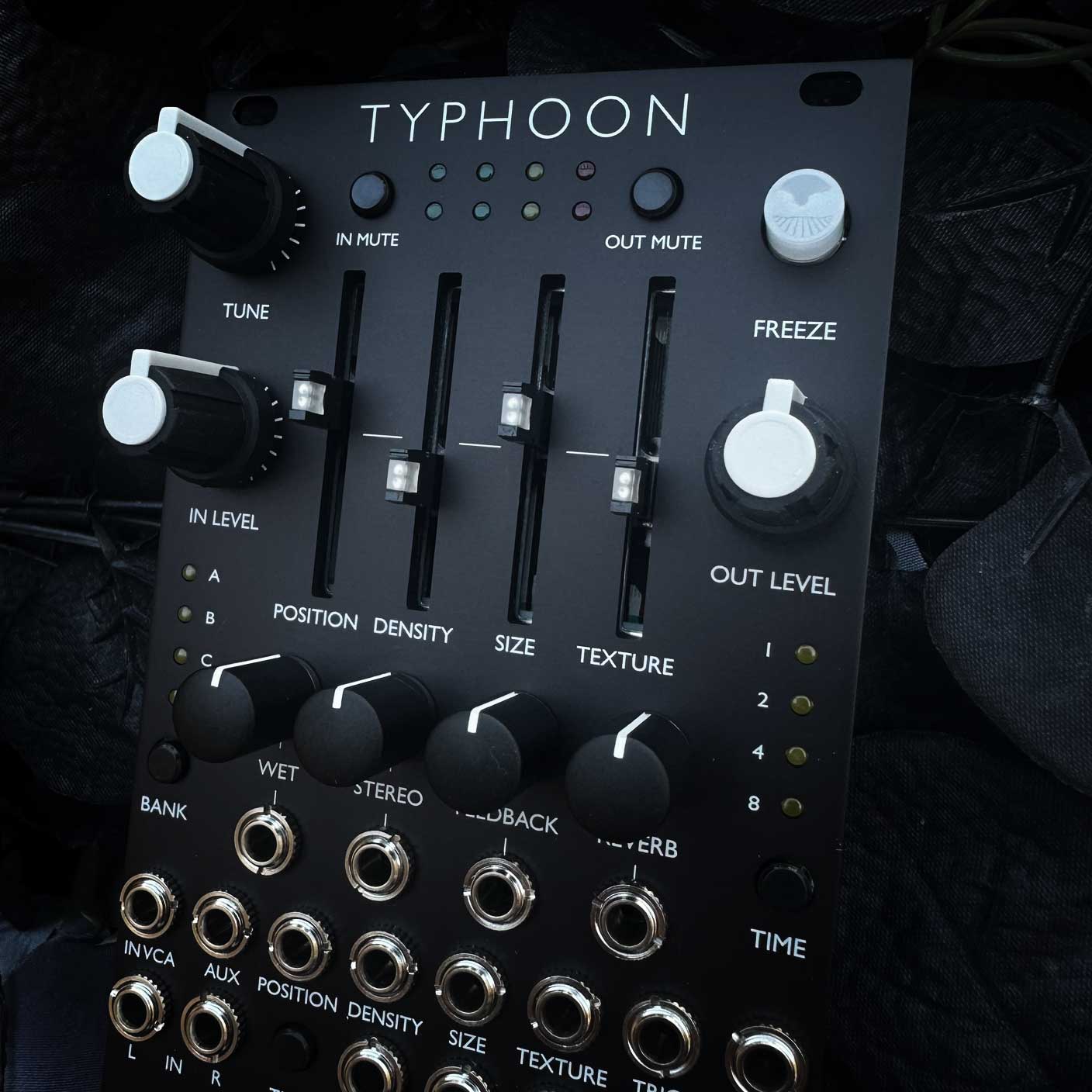 Typhoon (Expanded Mutable Clouds with sliders) Matte Black Aluminum - Rogan edition