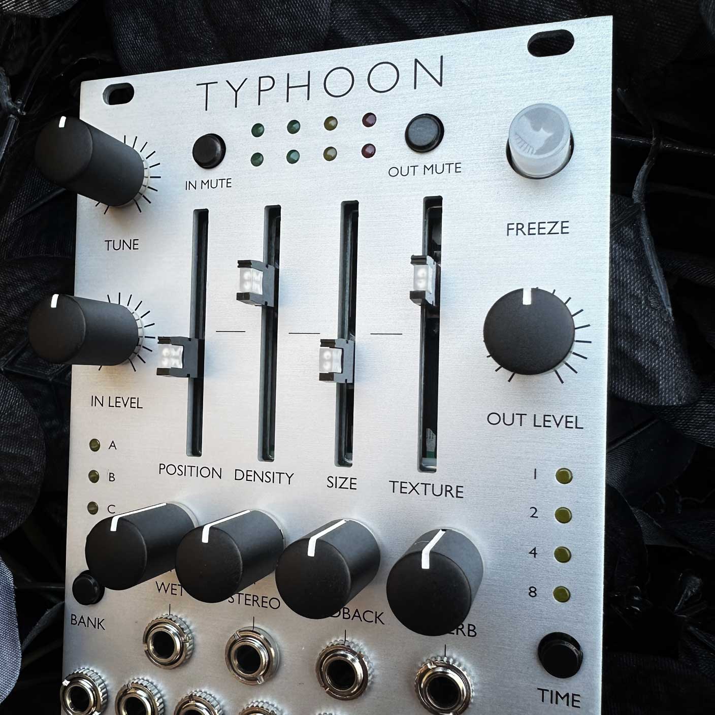 Typhoon (Expanded Mutable Clouds with sliders) Silver Aluminum