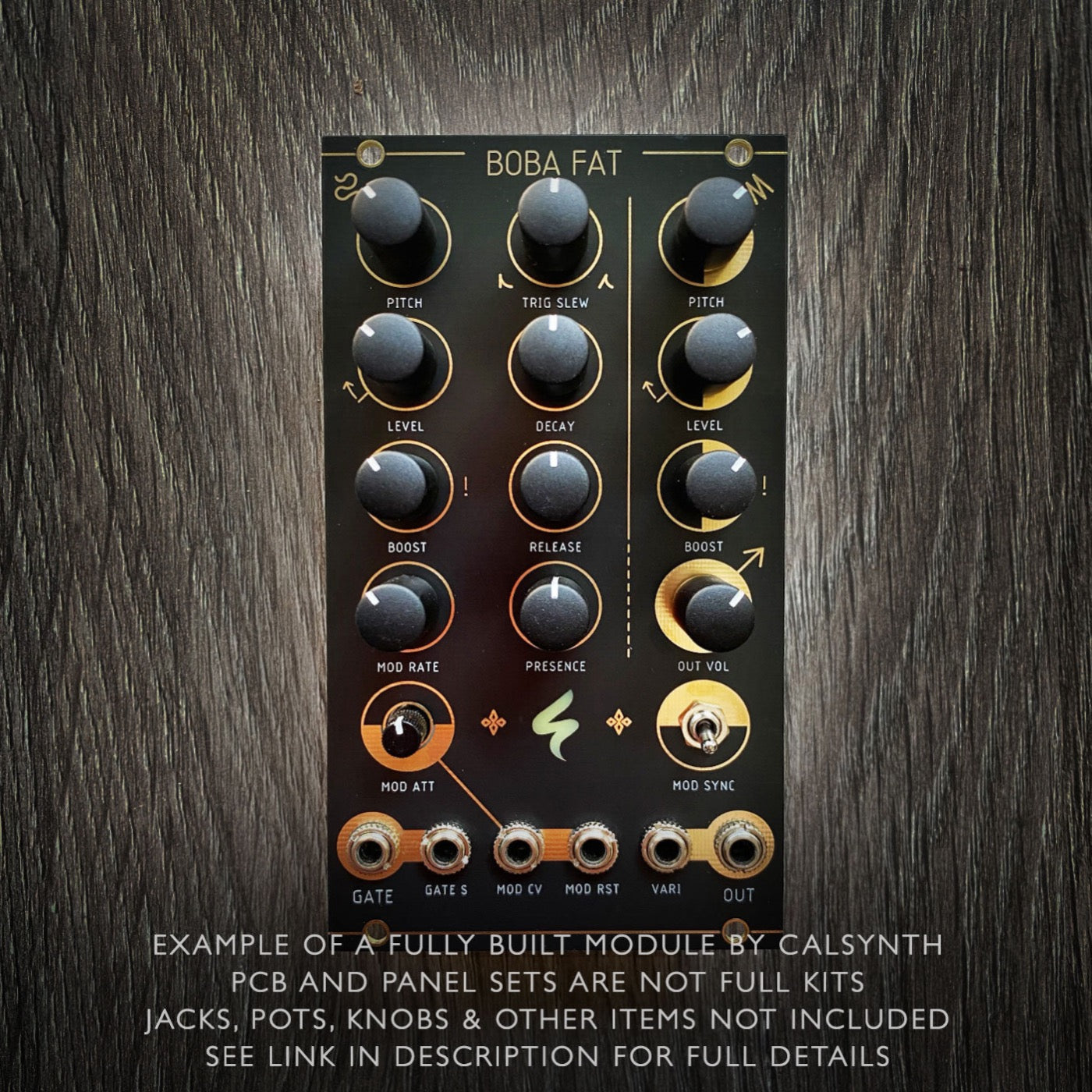 BOBA FAT DIY - POPULATED PCB/PANEL SET – Calsynth