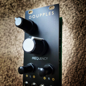 Doupples - stereo multimode filter based on Ripples - black