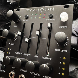 Typhoon (Expanded Mutable Clouds with sliders) Matte Black Aluminum