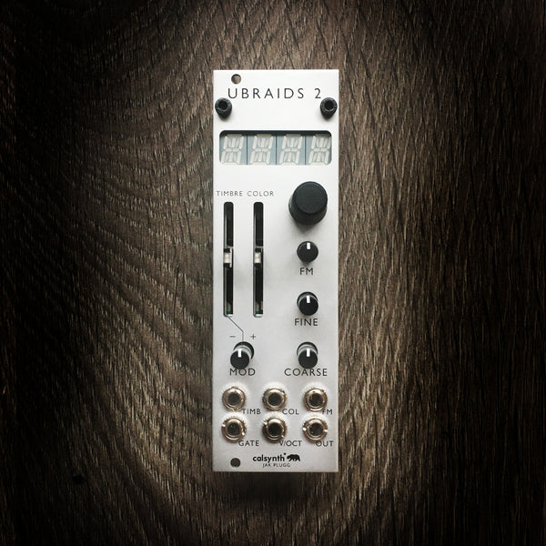 Ubraids II - 8hp Braids - Silver Aluminum – Calsynth